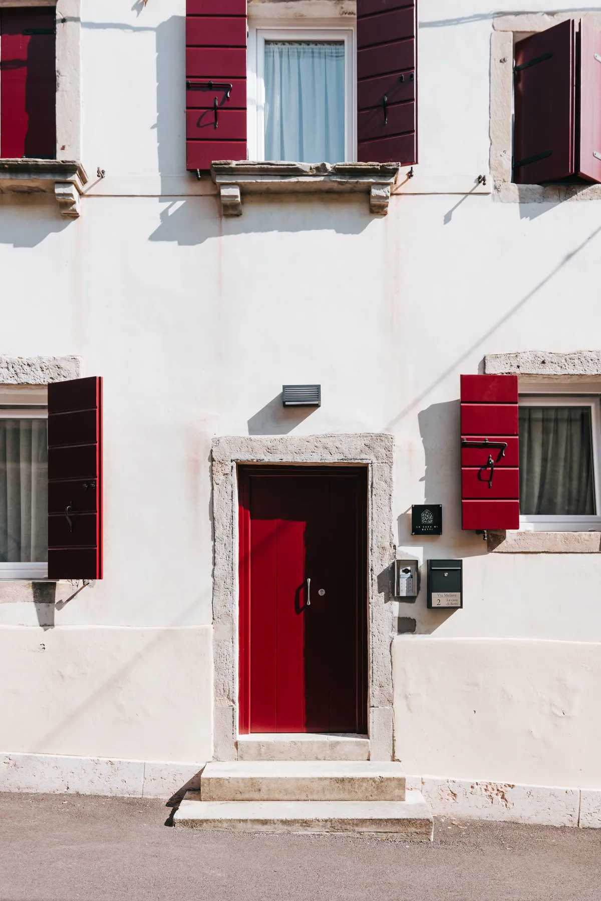 L’esterno della casa